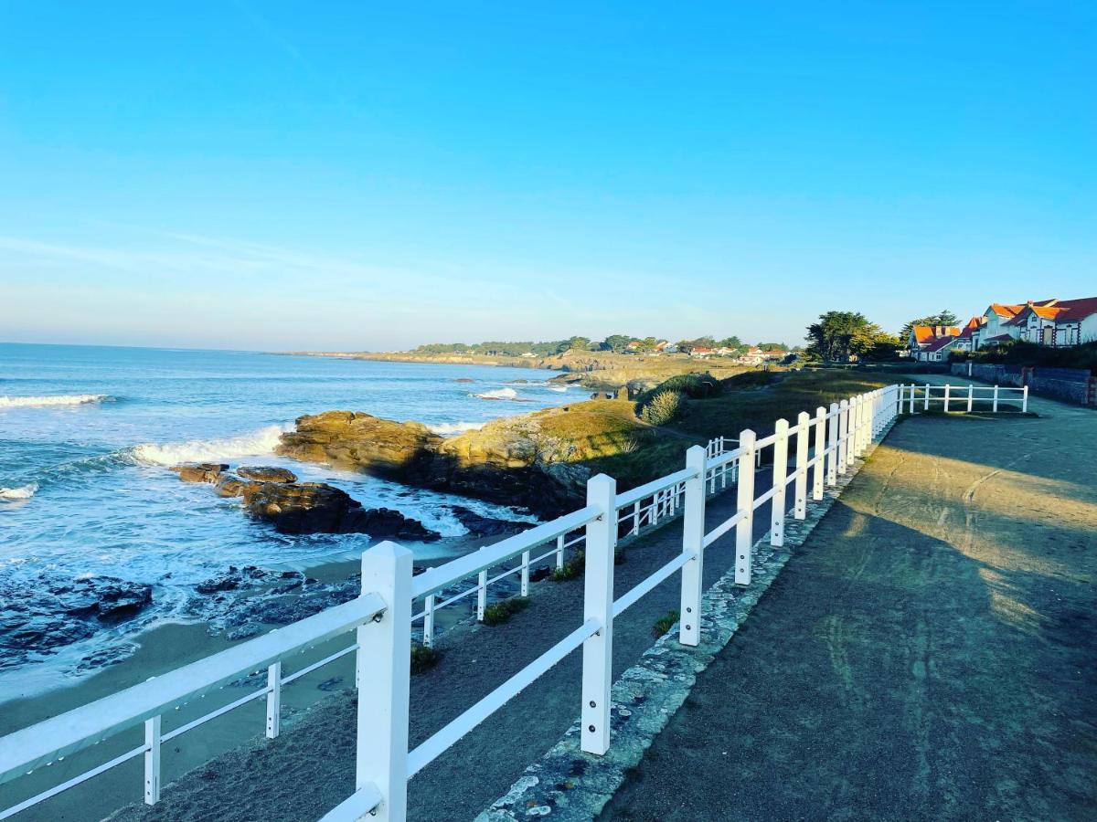 Appartement A 1 Pas De La Plage, Ambiance Boheme Naturel Préfailles Dış mekan fotoğraf